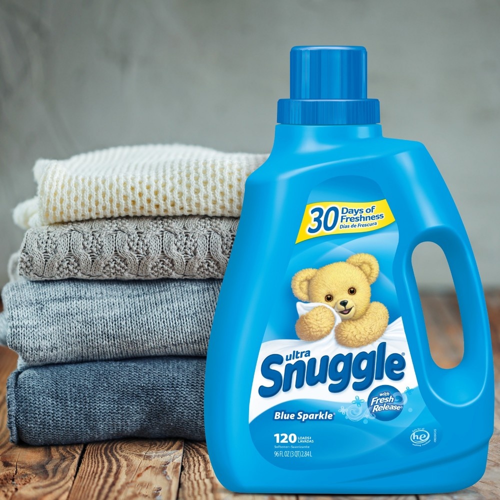 Snuggle Blue Sparkle Liquid Fabric Softener 96 Fl Oz | Shipt