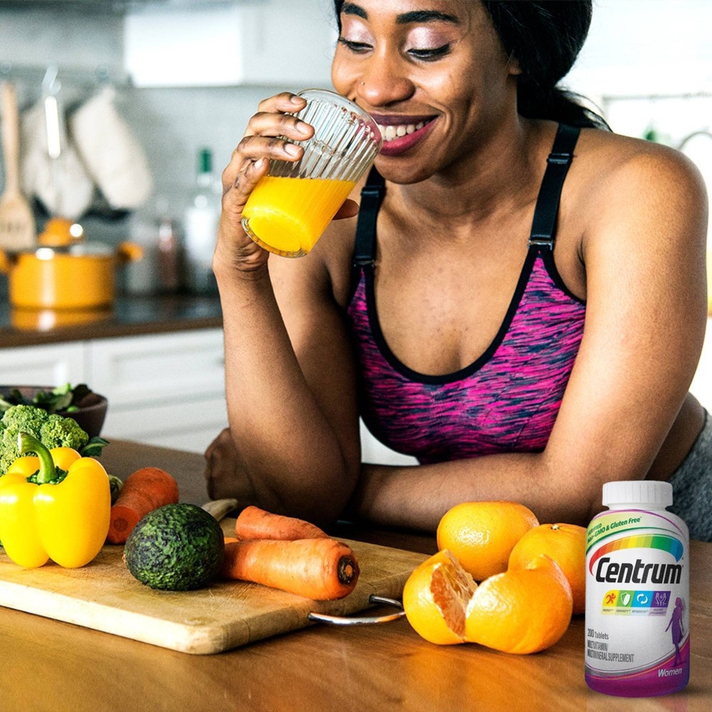 slide 4 of 7, Centrum Women Multivitamin/Multimineral Dietary Supplement Tablets, 200 ct