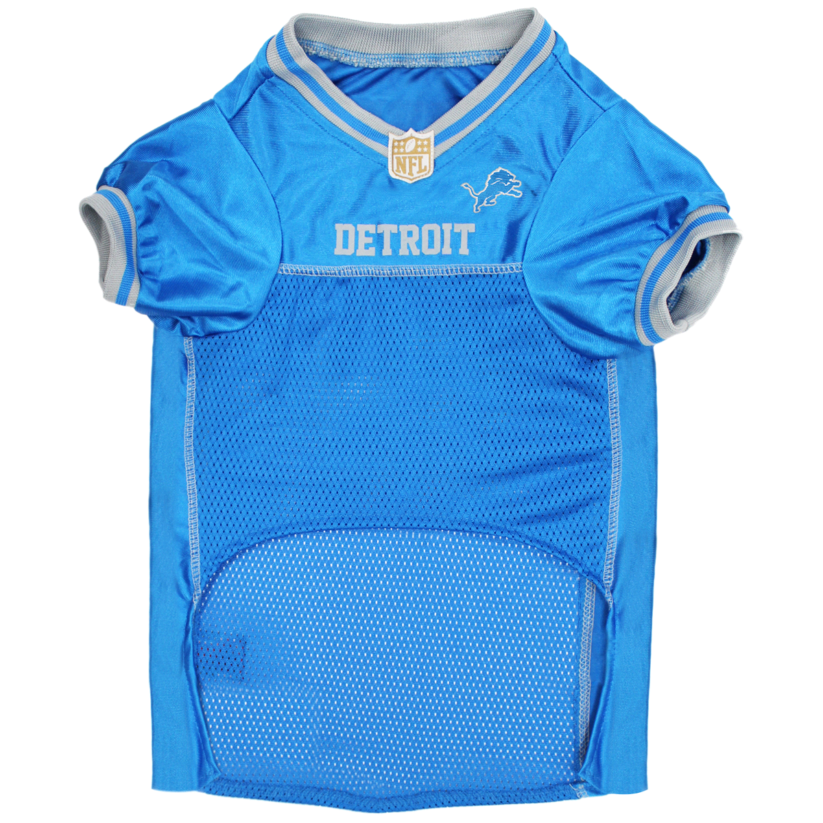 Detroit Lions Mesh Dog Jersey