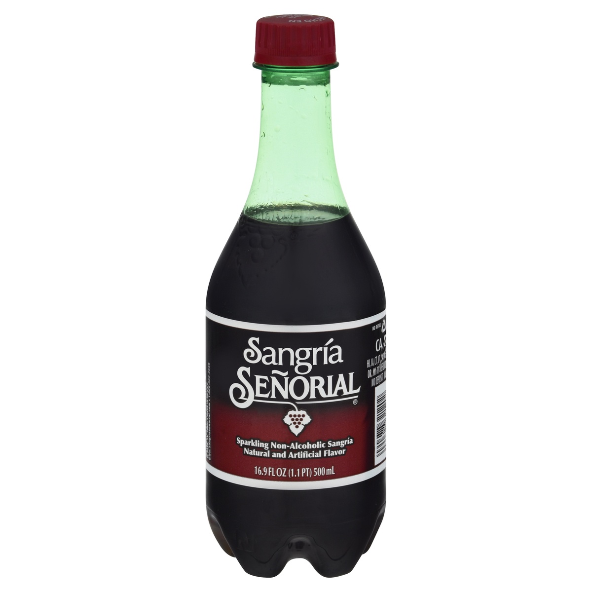 slide 1 of 1, Senñorial Carbonated Beverage, Sangria Flavored - 16.9 oz, 16.9 oz