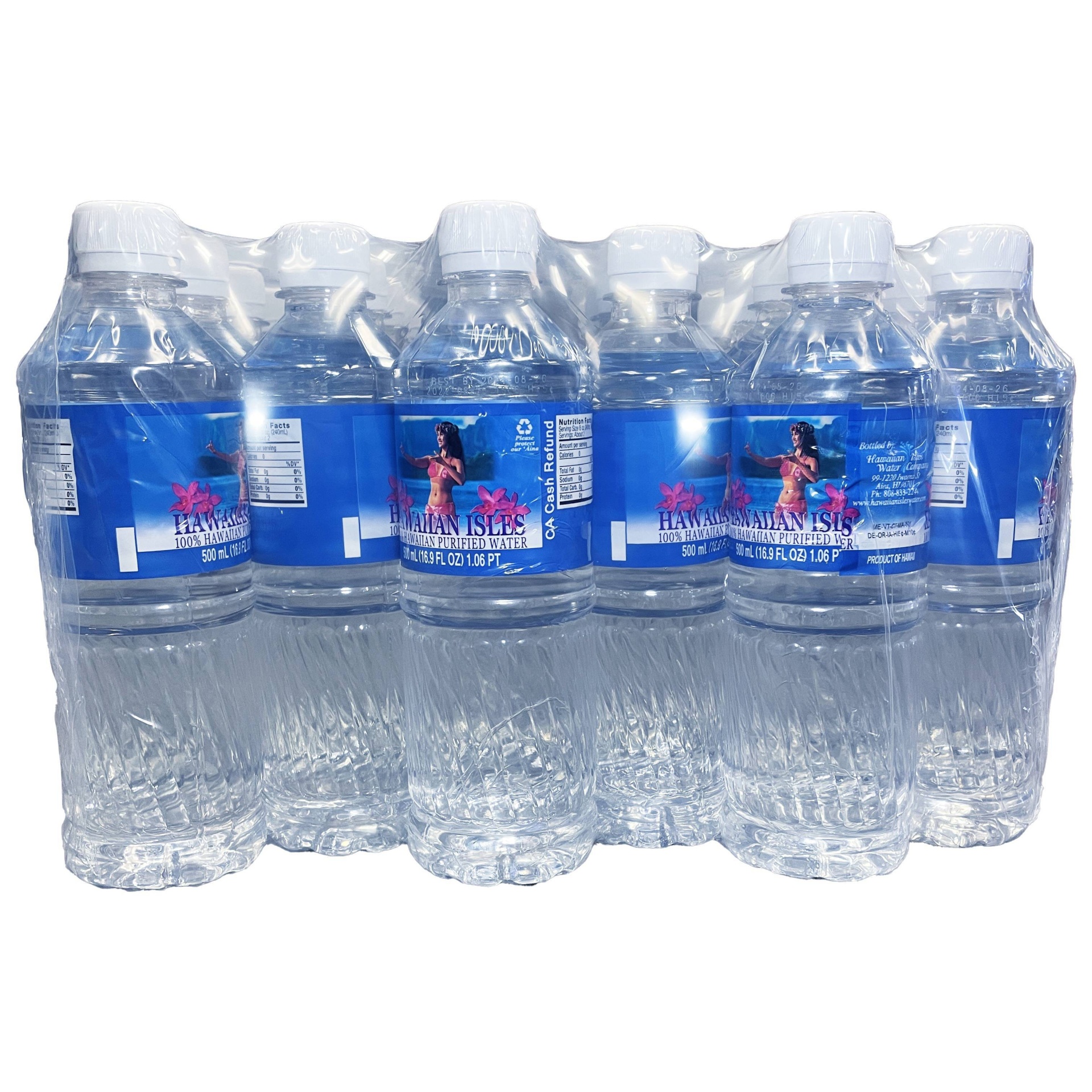 slide 1 of 1, Hawaiian Isles Hawaii Isles Water - 24pk/16.9 fl oz Bottles, 24 ct; 16.9 fl oz