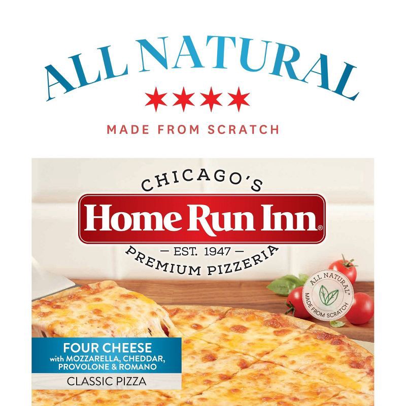 slide 2 of 6, Home Run Inn Four Cheese Frozen Pizza - 27oz, 27 oz