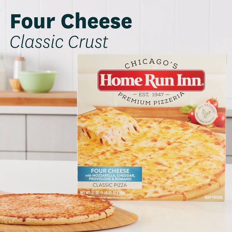 slide 5 of 6, Home Run Inn Four Cheese Frozen Pizza - 27oz, 27 oz