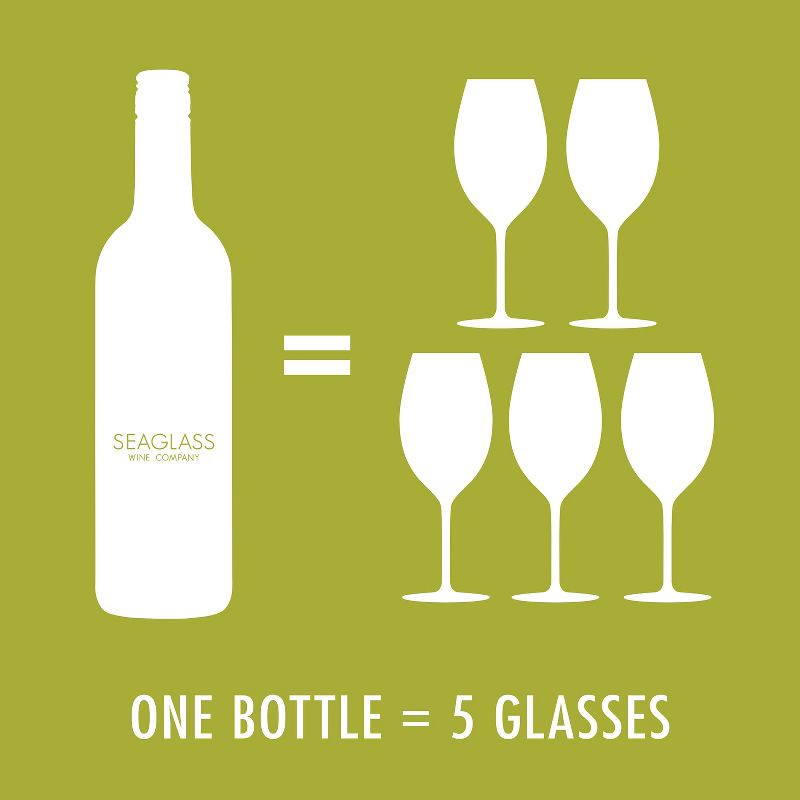 slide 6 of 6, SEAGLASS Pinot Grigio White Wine - 750ml Bottle, 750 ml