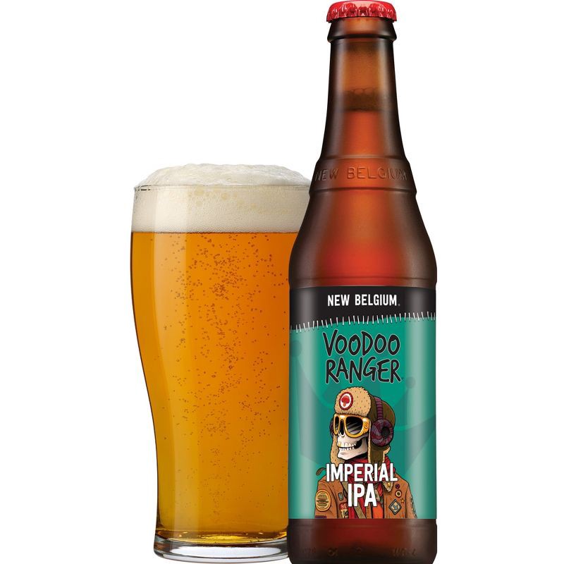 slide 2 of 8, New Belgium Voodoo Ranger Imperial IPA Beer - 6pk/12 fl oz Bottles, 6 ct; 12 fl oz
