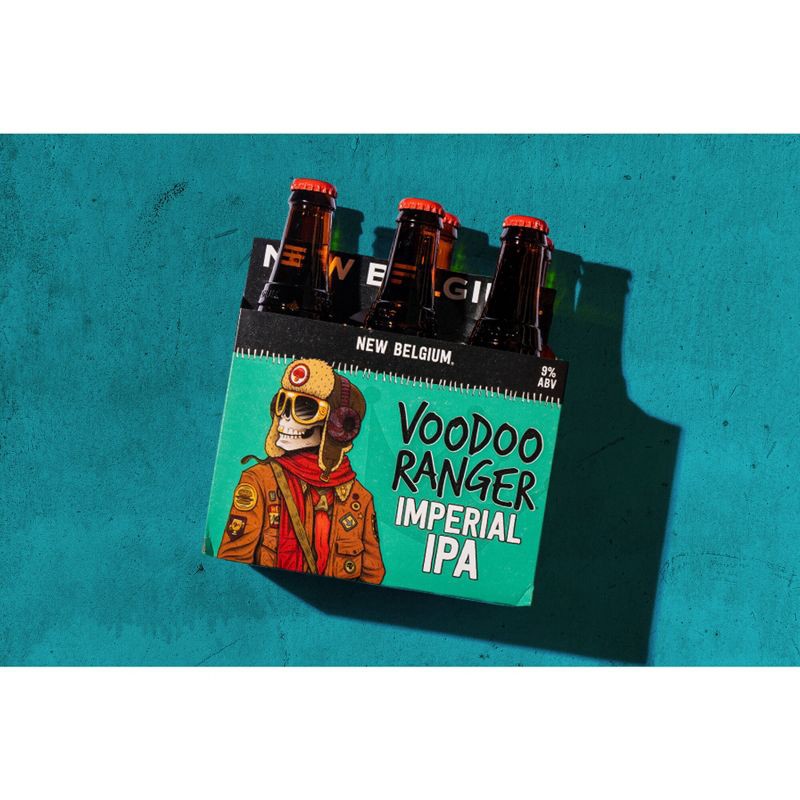 slide 3 of 8, New Belgium Voodoo Ranger Imperial IPA Beer - 6pk/12 fl oz Bottles, 6 ct; 12 fl oz
