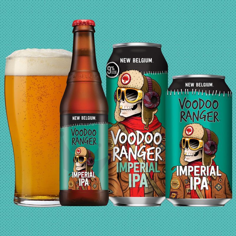 slide 6 of 8, New Belgium Voodoo Ranger Imperial IPA Beer - 6pk/12 fl oz Bottles, 6 ct; 12 fl oz