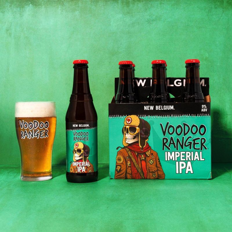 slide 8 of 11, New Belgium Voodoo Ranger Imperial IPA Beer - 6pk/12 fl oz Bottles, 6 ct; 12 fl oz