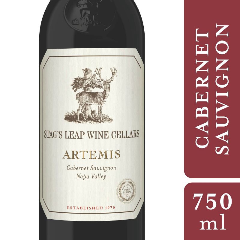 slide 4 of 9, Stag's Leap Wine Cellars Artemis Cabernet Sauvignon Red Wine - 750ml Bottle, 750 ml