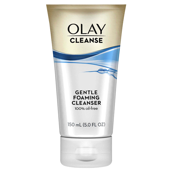 slide 1 of 1, Olay Gentle Clean Foaming Face Cleanser, 7 oz