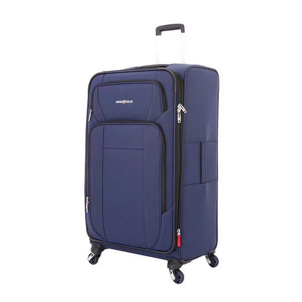 slide 1 of 1, Wenger Swiss Army 28'' Navy Spinner Upright, 29 in