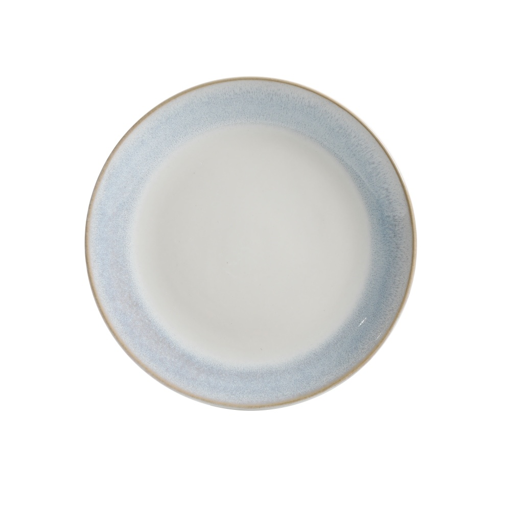 slide 1 of 1, Martha Stewart Reactive Dessert Plate - White/Blue, 8.4 in