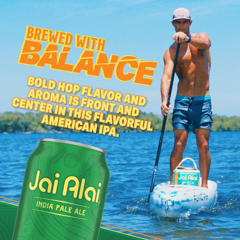 slide 3 of 6, Cigar City Brewing Cigar City Jai Alai IPA Beer - 6pk/12 fl oz Cans, 6 ct; 12 fl oz