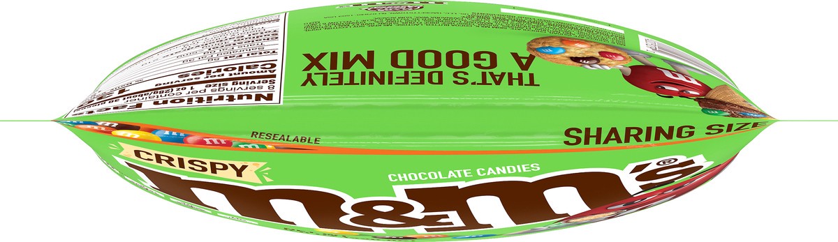 slide 7 of 7, M&M's Crispy Chocolate Candy, Sharing Size, 8 oz Bag, 8 oz