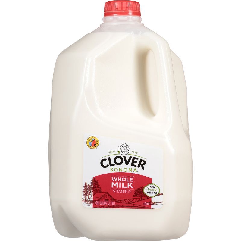 slide 2 of 5, Clover Sonoma Vitamin D Milk - 1gal, 1 gal