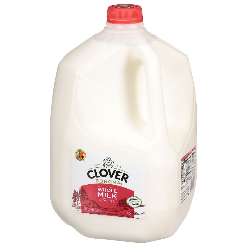 slide 4 of 5, Clover Sonoma Vitamin D Milk - 1gal, 1 gal