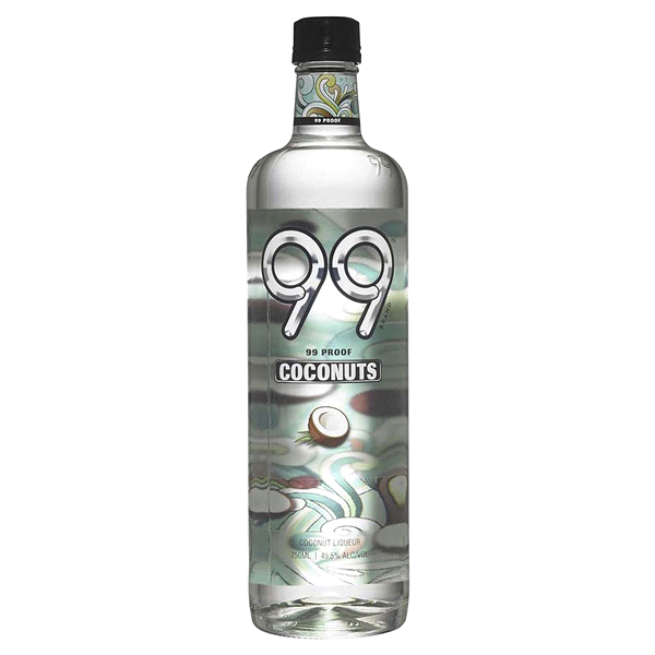 slide 1 of 1, 99 Brand Coconuts Liqueur, 750 ml