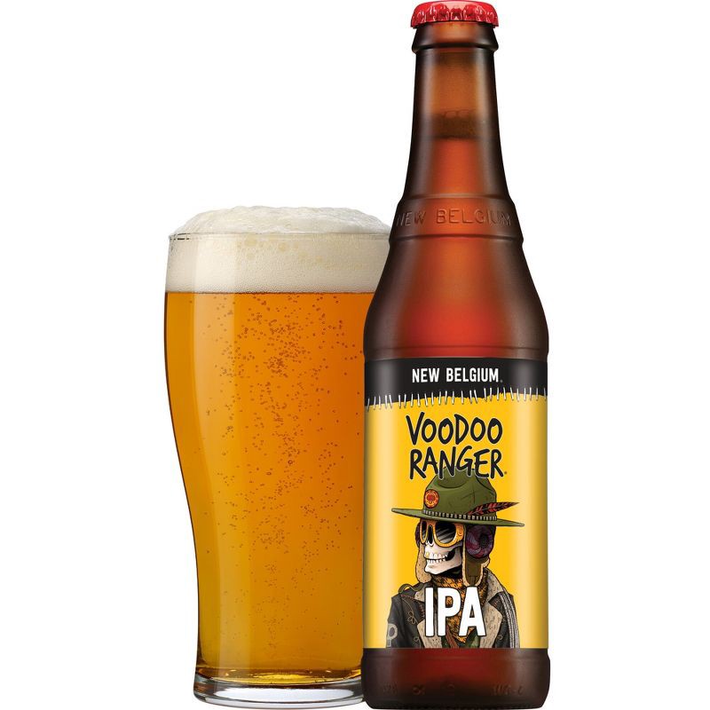 slide 2 of 5, New Belgium Voodoo Ranger IPA Beer - 12pk/12 fl oz Bottles, 12 ct; 12 fl oz