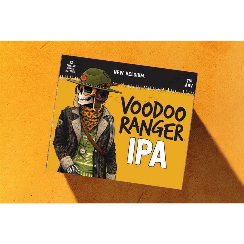 slide 3 of 5, New Belgium Voodoo Ranger IPA Beer - 12pk/12 fl oz Bottles, 12 ct; 12 fl oz