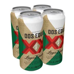 Dos Equis Mexican Lager Beer - 4pk/16 fl oz Cans
