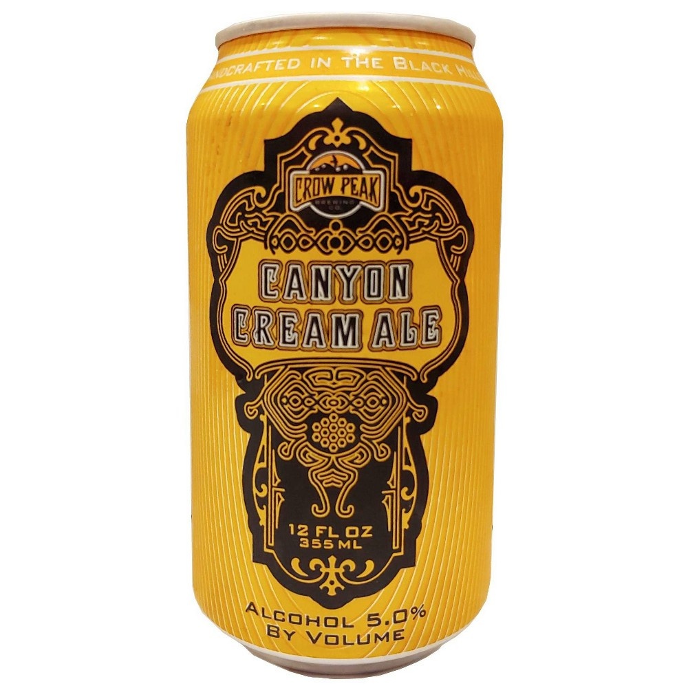 slide 2 of 2, Crow Peak Brewing Co. Crow Peak Canyon Cream Ale Beer - 6pk/12 fl oz Cans, 6 ct; 12 fl oz
