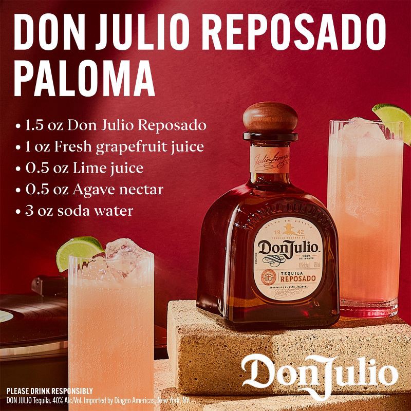 slide 4 of 10, Don Julio Reposado Tequila - 750ml Bottle, 750 ml