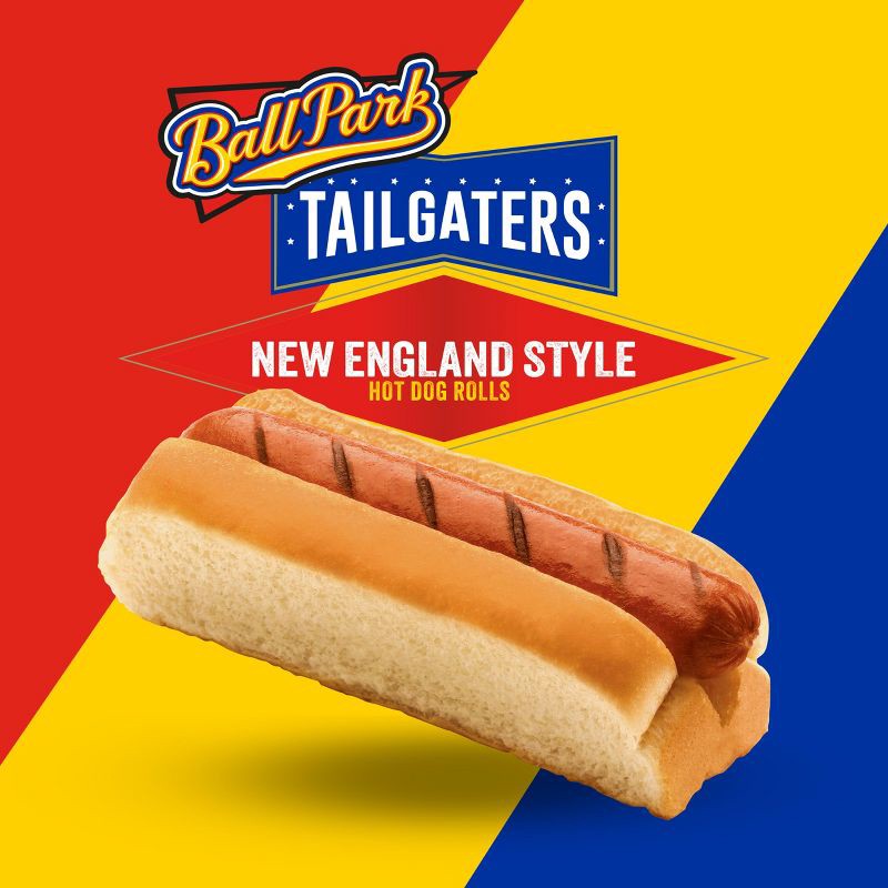 slide 4 of 10, Ball Park New England Style Hot Dog Buns - 8pk/11oz, 8 ct; 11 oz