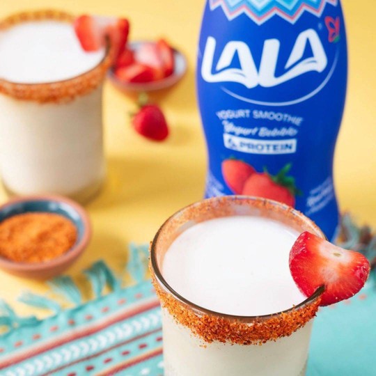 LALA Wild Strawberry Yogurt Smoothie 7 oz Bottles - Shop Yogurt at H-E-B