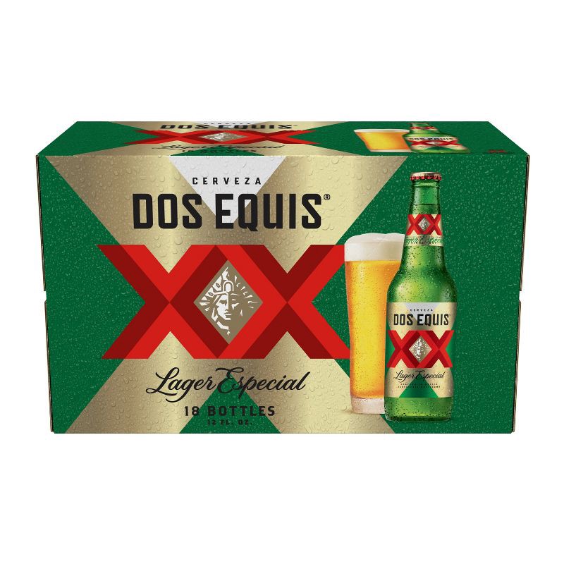 slide 5 of 7, Dos Equis Mexican Lager Beer - 18pk/12 fl oz Bottles, 18 ct; 12 fl oz