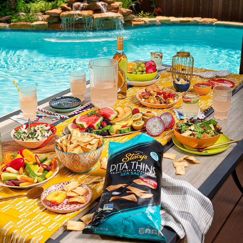 slide 5 of 5, Stacys Stacy's Sea Salt Pita Thins - 6.75oz, 6.75 oz