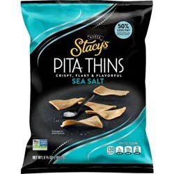 Stacys Stacy's Sea Salt Pita Thins - 6.75oz