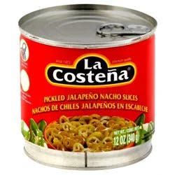 La Costena Pickled Jalapeno Nacho Slices - 12oz