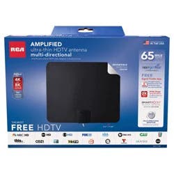 RCA Amplified Indoor Flat HDTV Antenna Multi-Directional