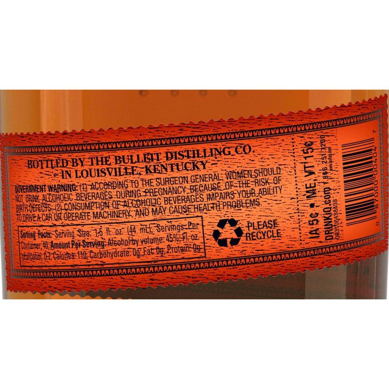 slide 7 of 9, Bulleit Bourbon Whiskey - 1.75L Bottle, 1.75 liter