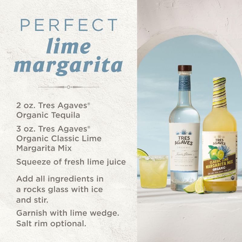 slide 6 of 9, Tres Agaves Blanco Tequila - 750ml Bottle, 750 ml