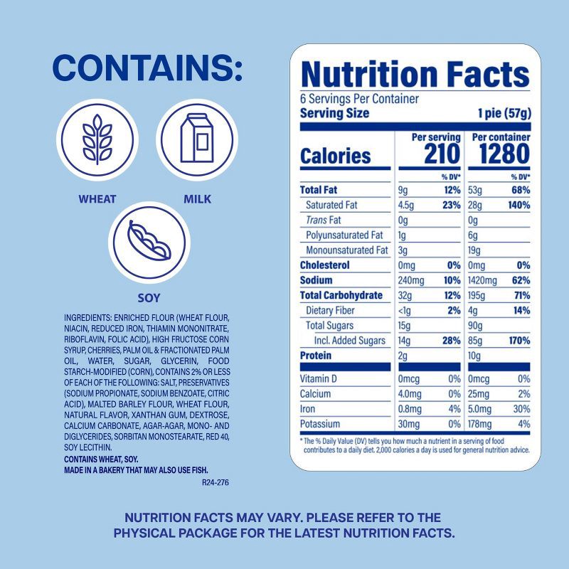slide 5 of 10, Entenmann's Mini Cherry Snack Pies - 12oz/6ct, 6 ct; 12 oz