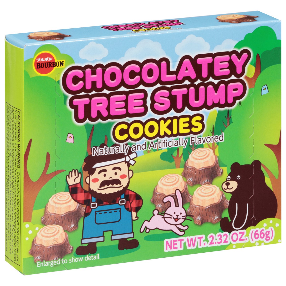 slide 8 of 13, Bourbon Usa Tree Stump Choc Cookie, 2.32 oz