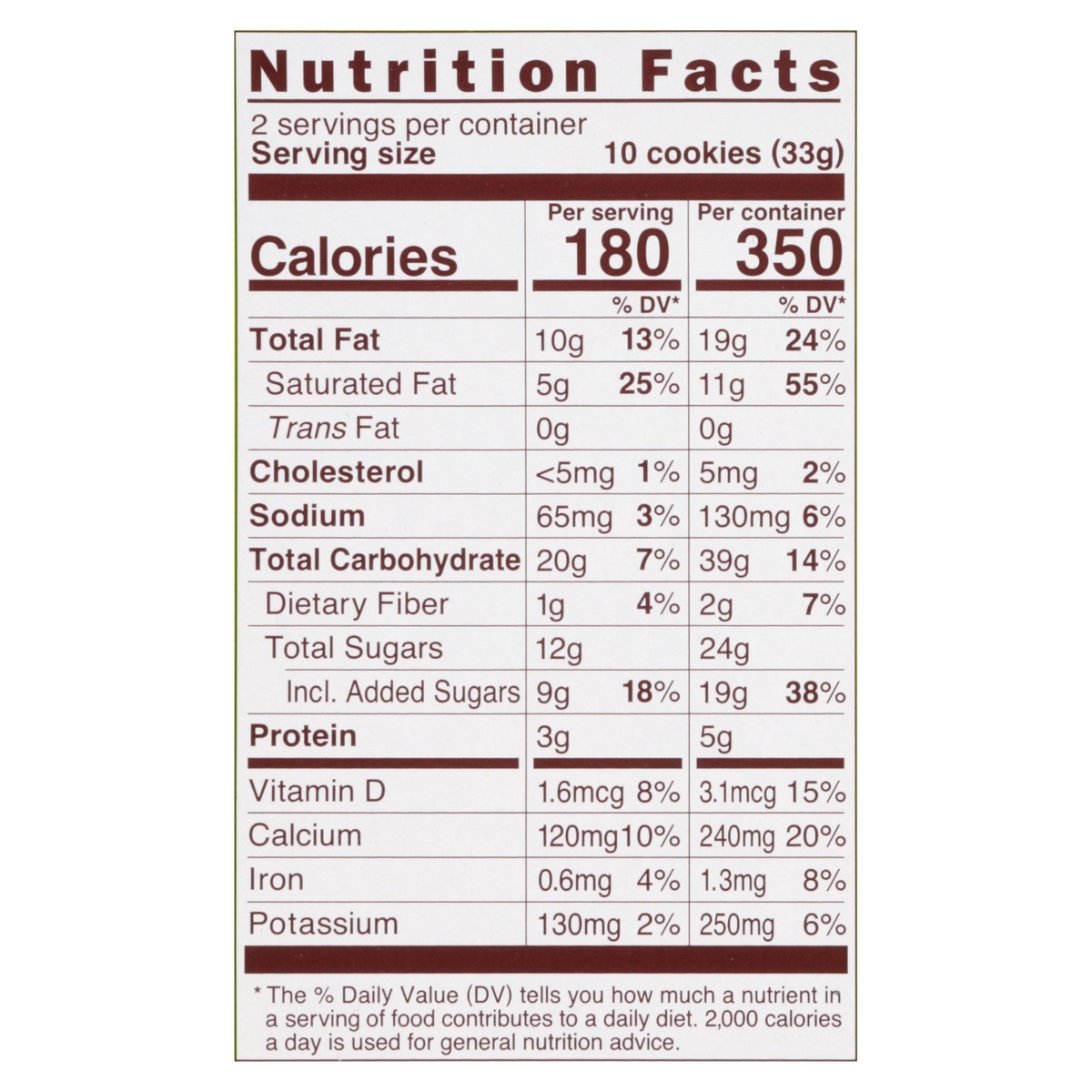 slide 10 of 13, Bourbon Usa Tree Stump Choc Cookie, 2.32 oz