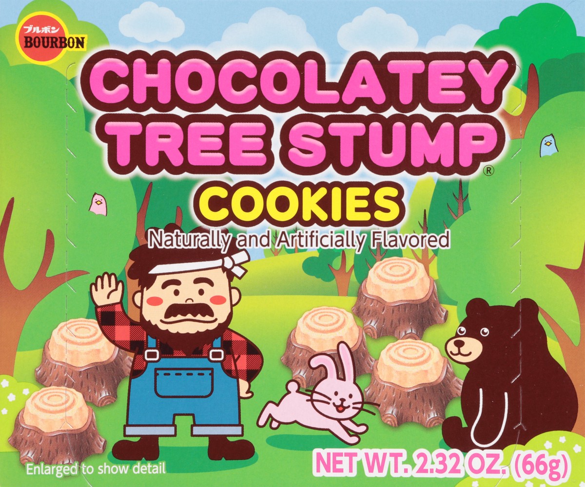 slide 5 of 13, Bourbon Usa Tree Stump Choc Cookie, 2.32 oz
