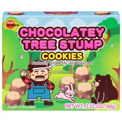 Bourbon Usa Tree Stump Choc Cookie