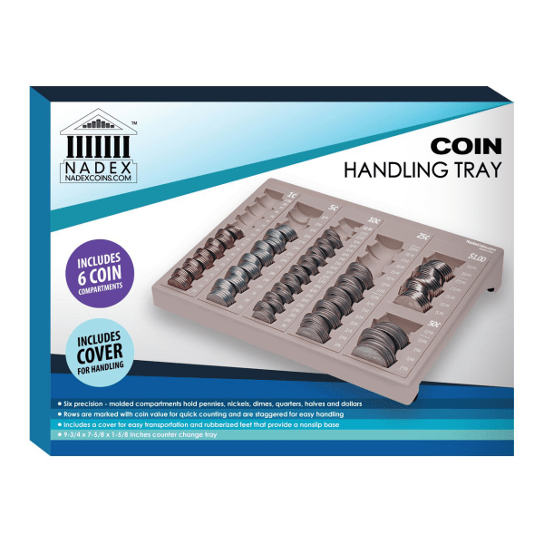 slide 4 of 6, Nadex Coin Organizer Tray, Beige, 1 ct