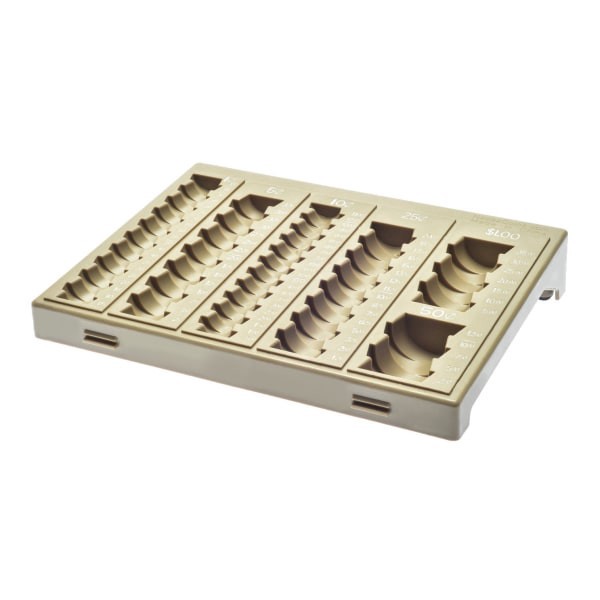 slide 6 of 6, Nadex Coin Organizer Tray, Beige, 1 ct