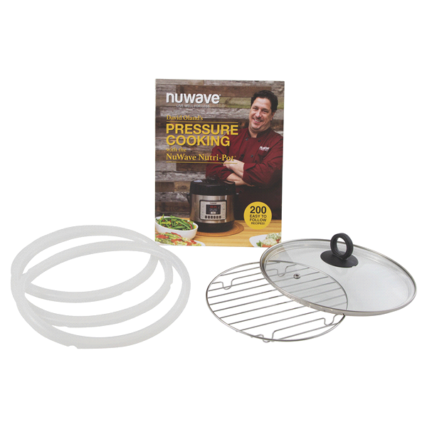 slide 1 of 1, NuWave Pressure Cooker Accessory Kit, 6 qt