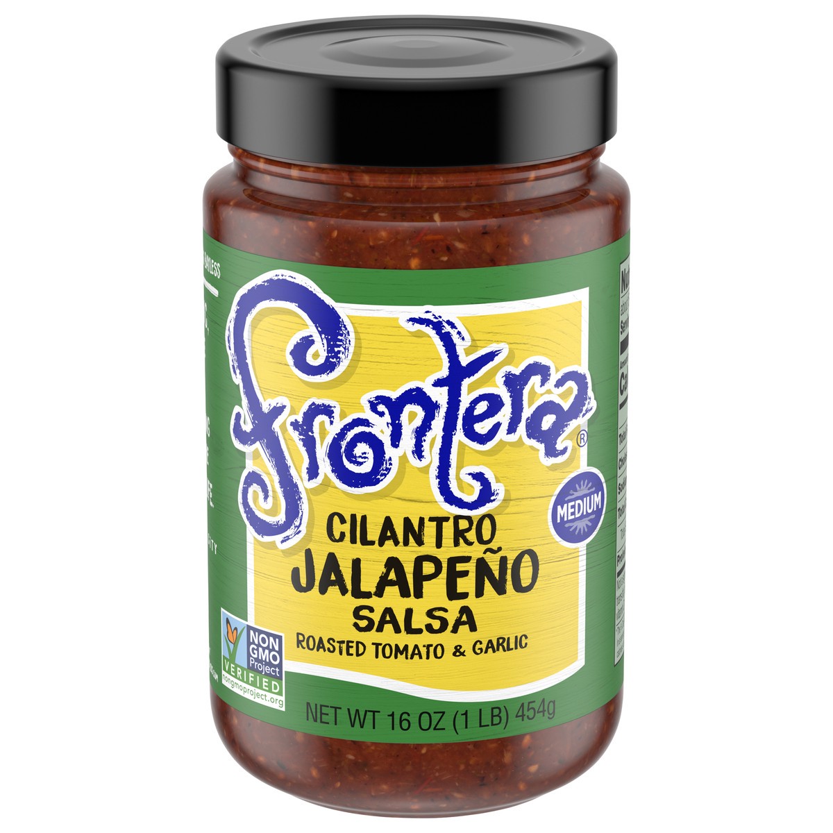 slide 1 of 8, Frontera Medium Jalapeno Cilantro Salsa 16 oz, 16 oz