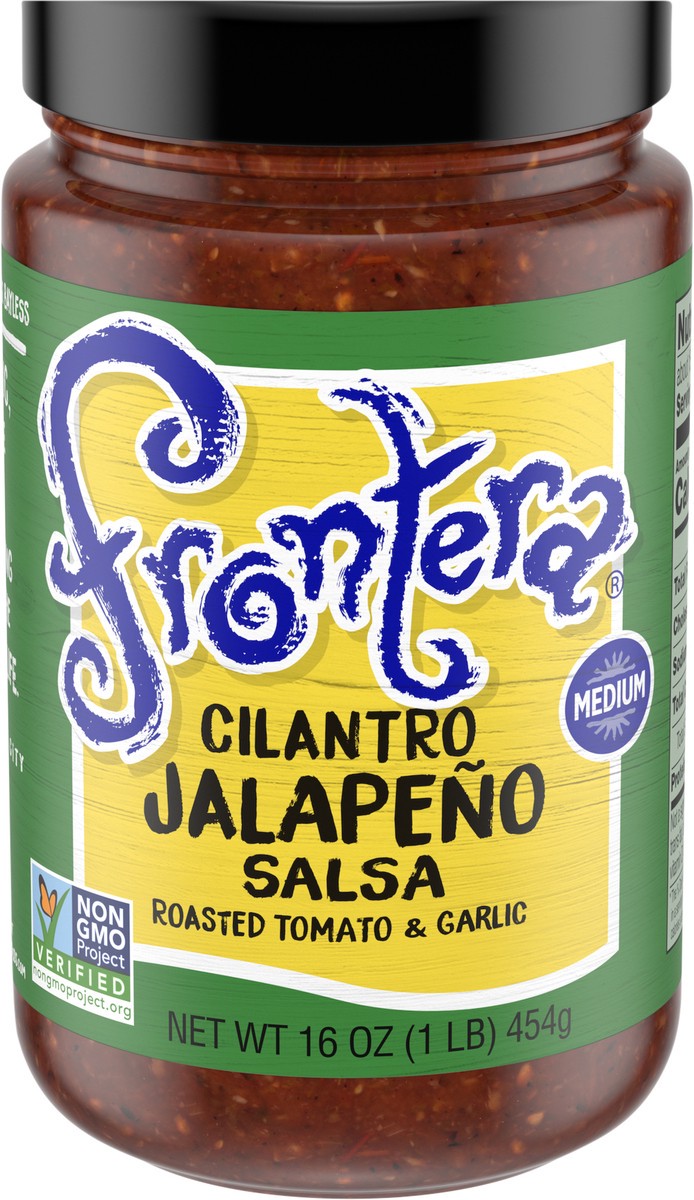 slide 6 of 8, Frontera Medium Jalapeno Cilantro Salsa 16 oz, 16 oz