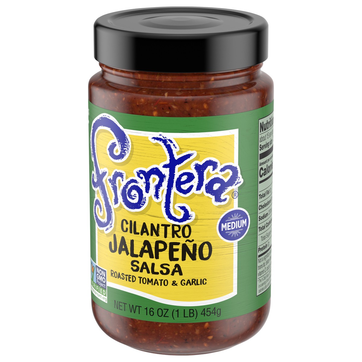 slide 8 of 8, Frontera Medium Jalapeno Cilantro Salsa 16 oz, 16 oz