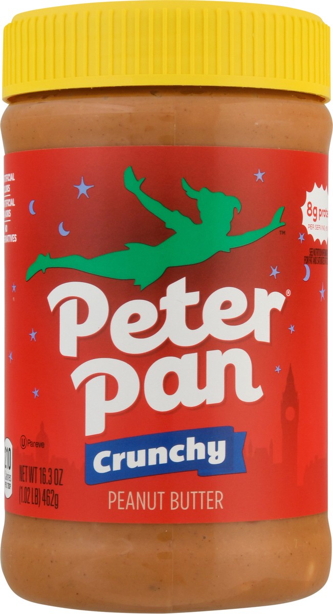 slide 3 of 14, Peter Pan Crunchy Peanut Butter, 16.3 OZ, 16.3 oz