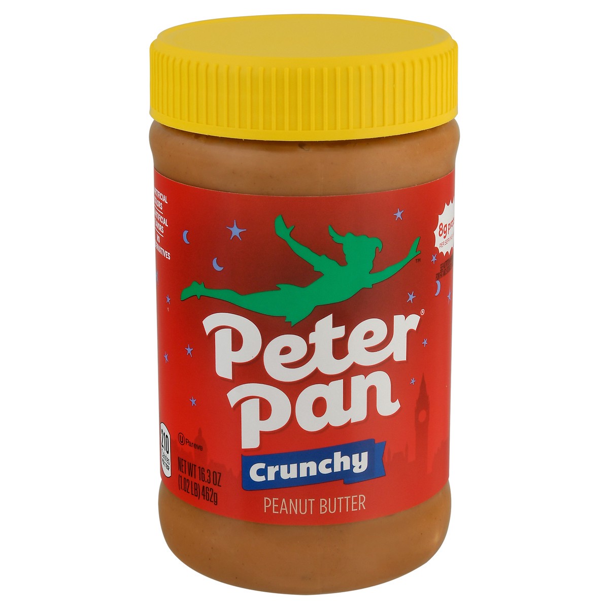slide 14 of 14, Peter Pan Crunchy Peanut Butter, 16.3 OZ, 16.3 oz