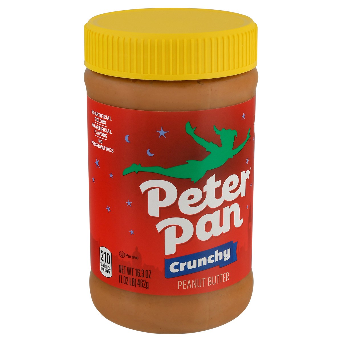 slide 7 of 14, Peter Pan Crunchy Peanut Butter, 16.3 OZ, 16.3 oz