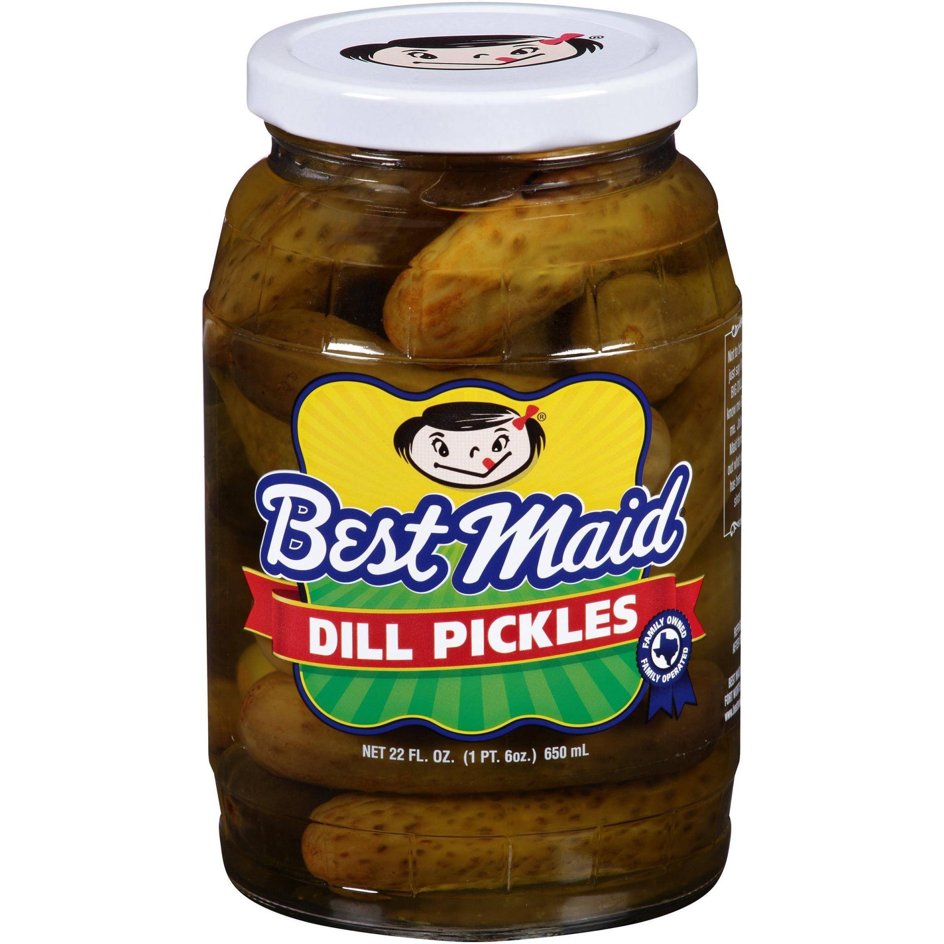 slide 1 of 3, Best Maid Whole Dill Pickles, 22 oz